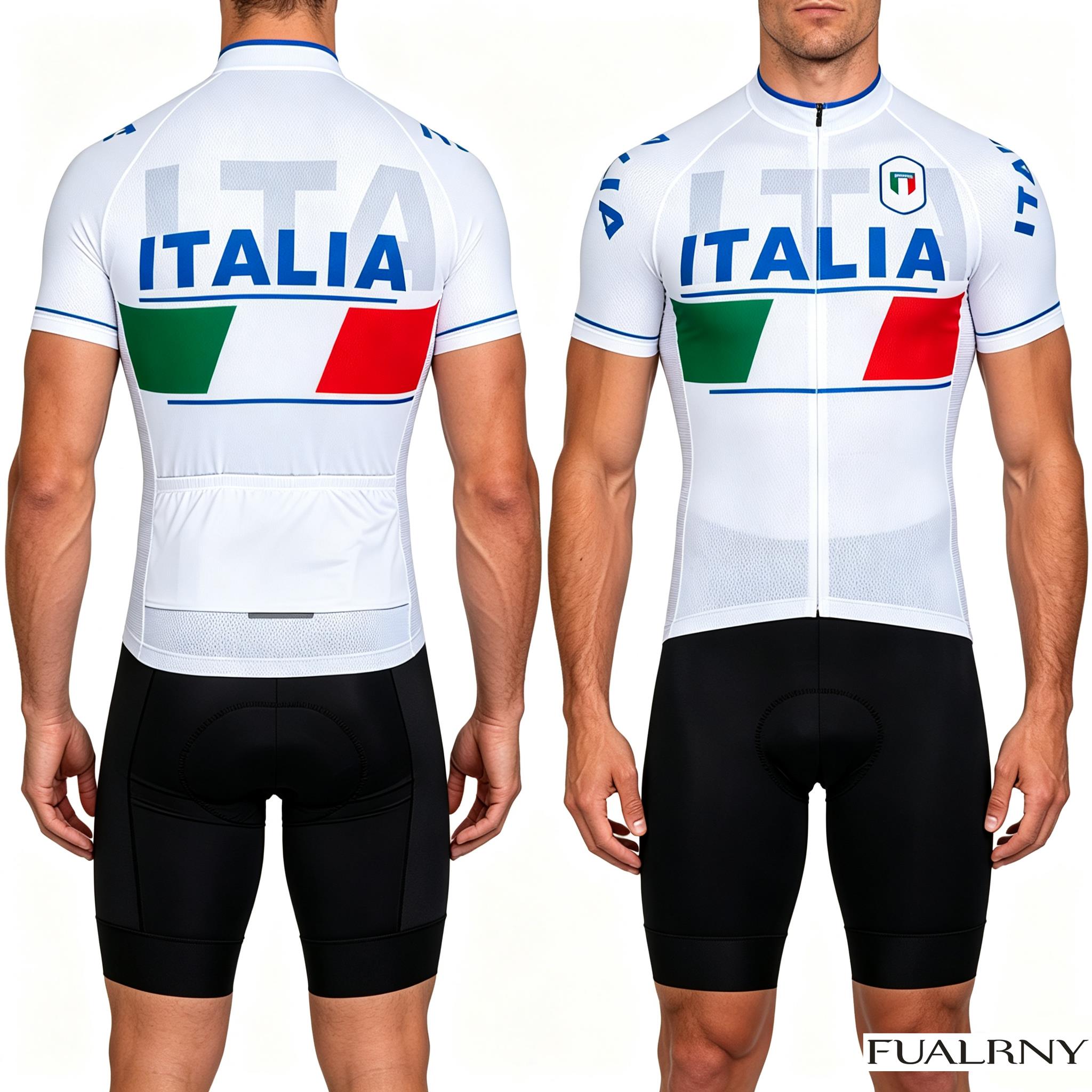 ITALIA Summer Cycling Jersey S - Cycling Bib Shorts 评论和价格