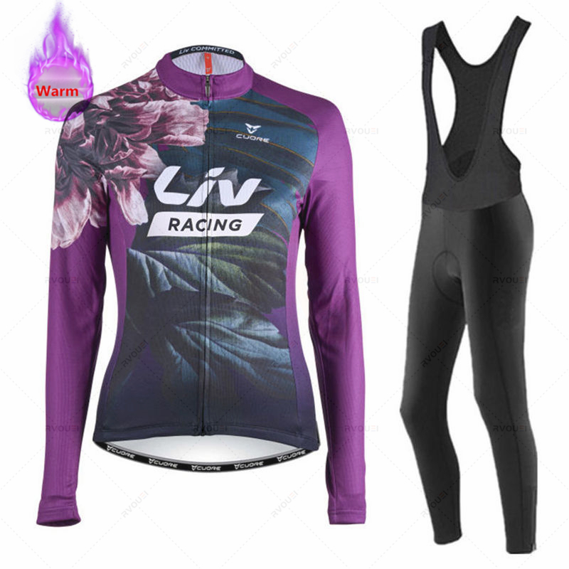 Liv Women Winter Bicicleta Set - Cycling Gear Jersey 评论和价格