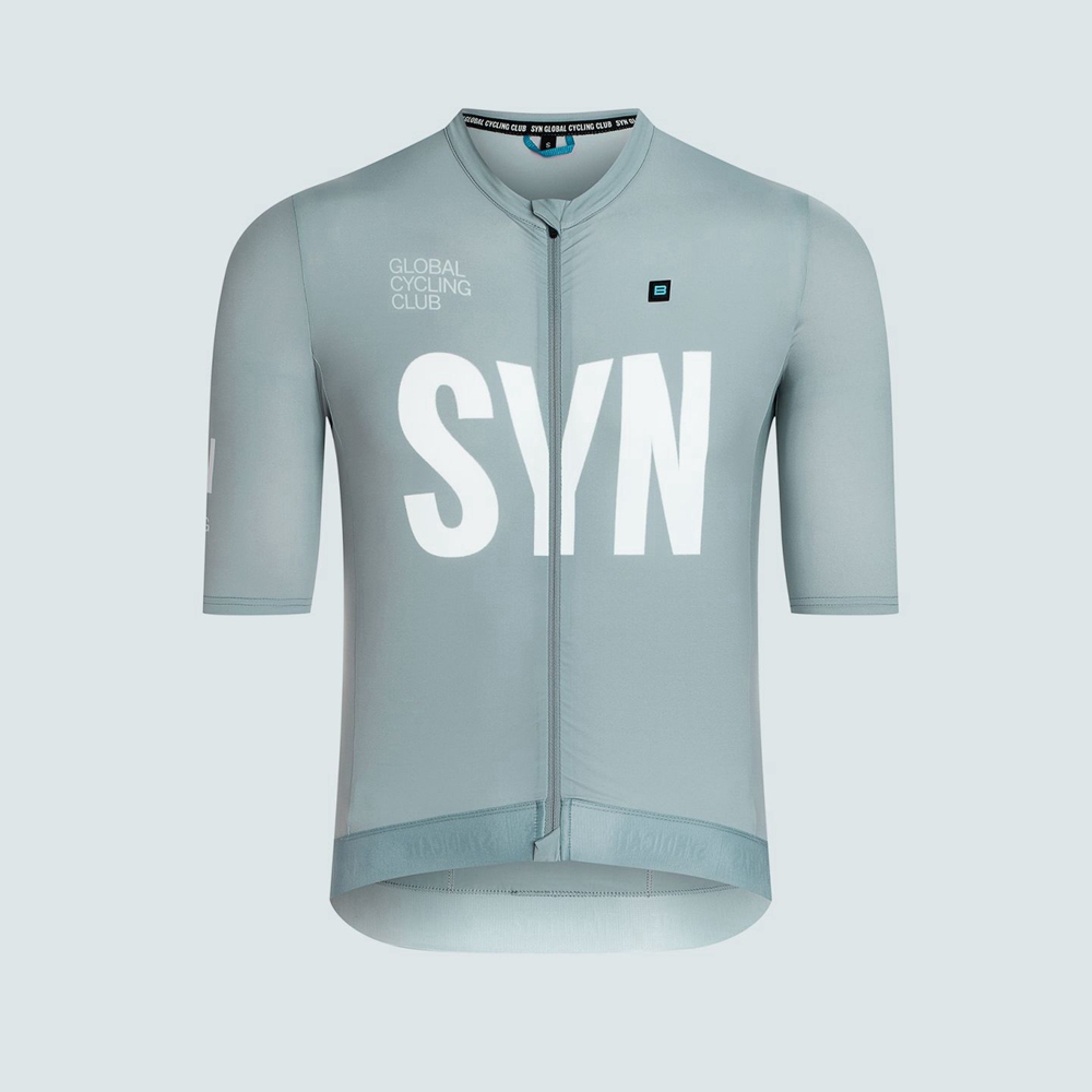 Silver gray short sleeved cycl - Cycling Bib Shorts 评论和价格