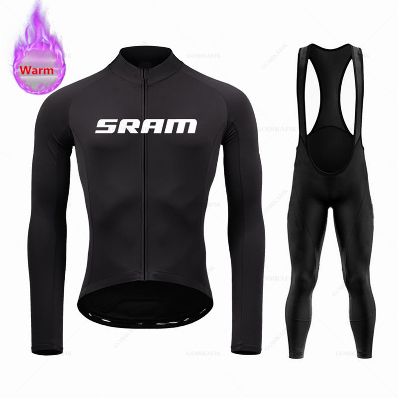 Sram Team Winter Long Sleeve T - Cycling Bib Shorts 评论和价格
